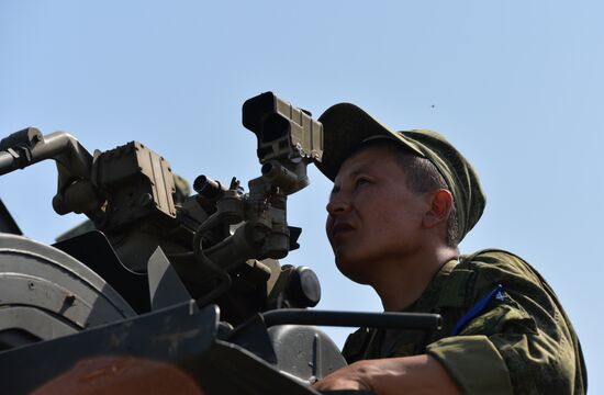 All-army leg of the Clear Sky competition in the Krasnodar Territory