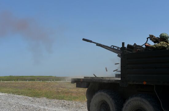 All-army leg of the Clear Sky competition in the Krasnodar Territory