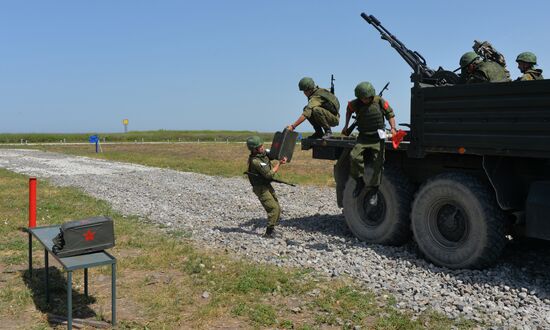 All-army leg of the Clear Sky competition in the Krasnodar Territory