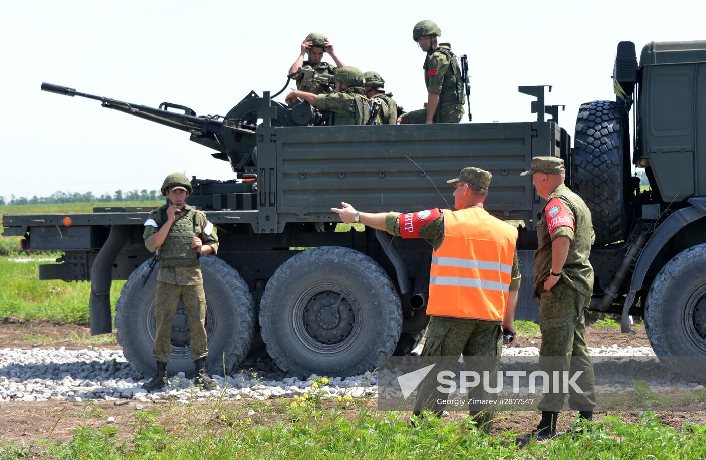 All-army leg of the Clear Sky competition in the Krasnodar Territory