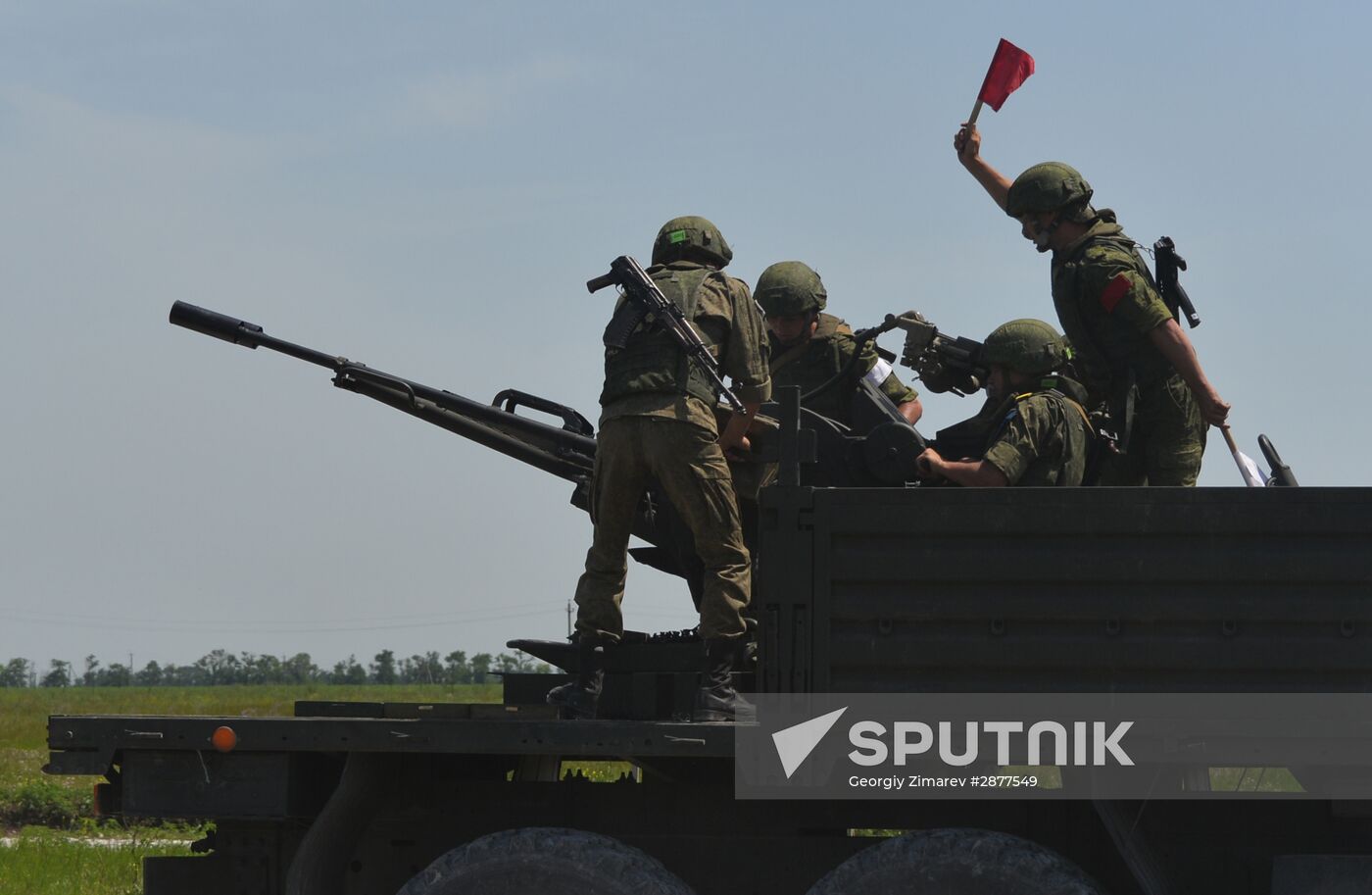All-army leg of the Clear Sky competition in the Krasnodar Territory