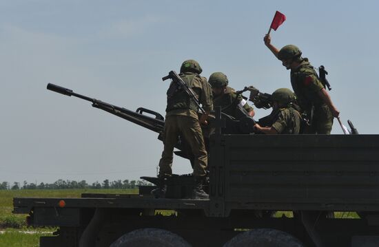 All-army leg of the Clear Sky competition in the Krasnodar Territory