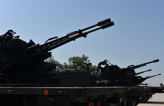 All-army leg of the Clear Sky competition in the Krasnodar Territory