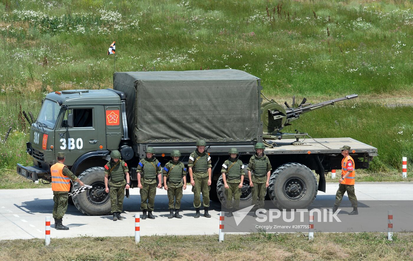 All-army leg of the Clear Sky competition in the Krasnodar Territory