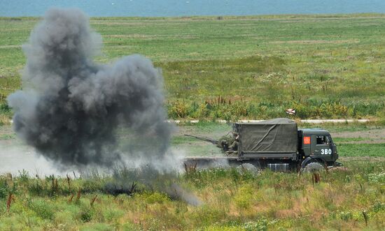 All-army leg of the Clear Sky competition in the Krasnodar Territory