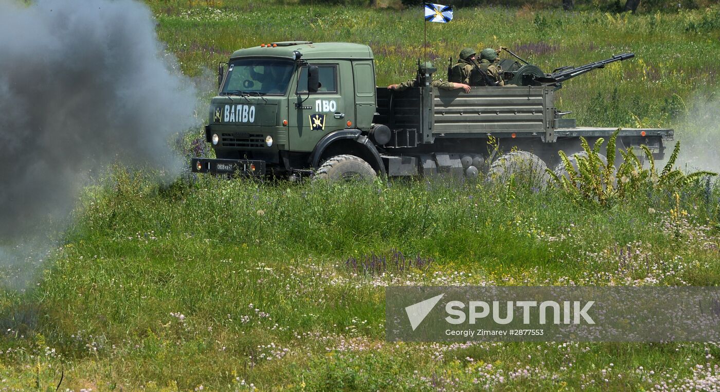 All-army leg of the Clear Sky competition in the Krasnodar Territory