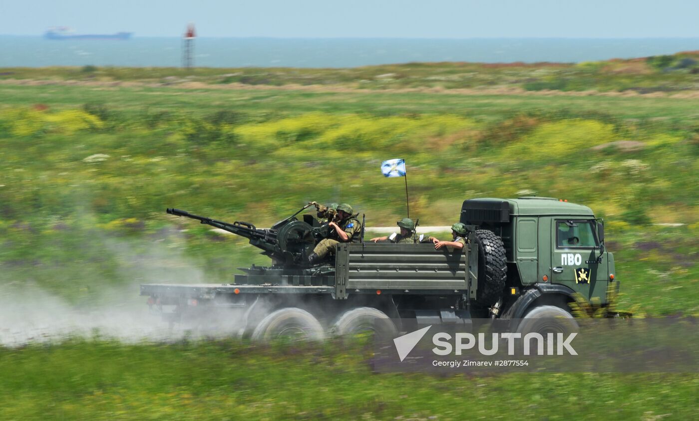 All-army leg of the Clear Sky competition in the Krasnodar Territory