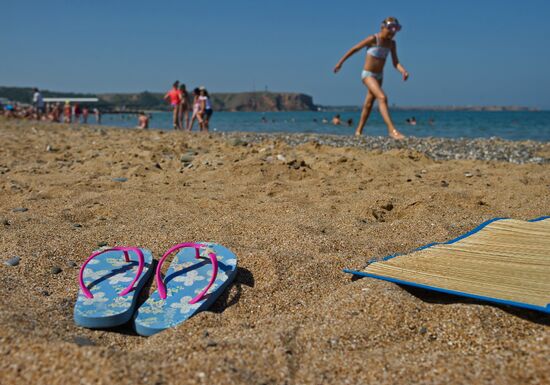 The Brigantina physical fitness camp for children in Crimea