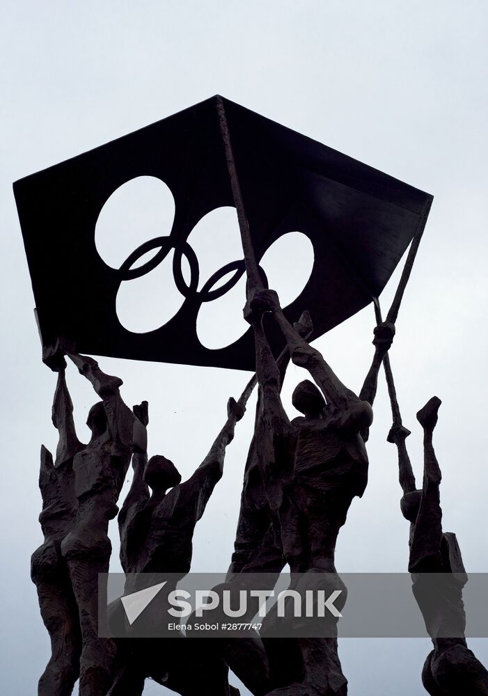 News conference with Thomas Bach, President of the International Olympic Committee