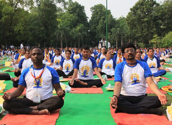 Delhi celebrates International Yoga Day