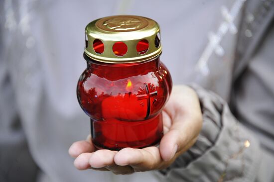 All-Russia Memory Candle action