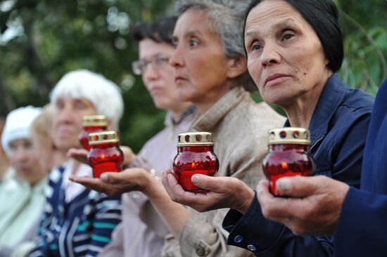 All-Russia Memory Candle action