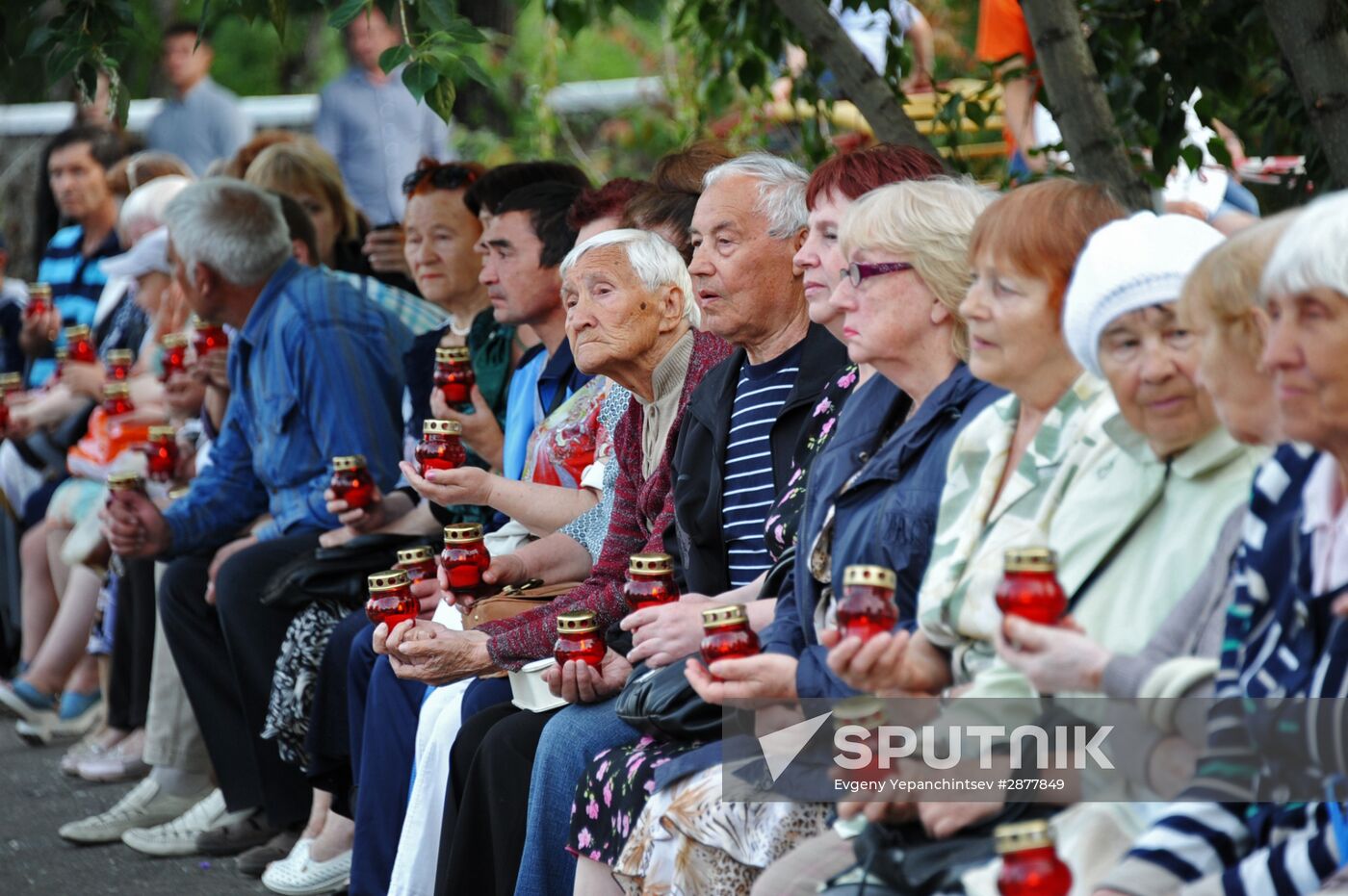 All-Russia Memory Candle action