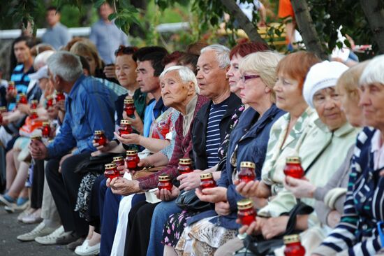 All-Russia Memory Candle action