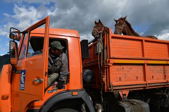 Traditional Altai Sport Games