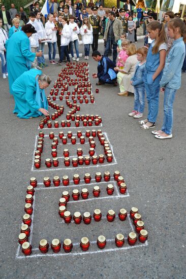 All-Russia Memorial Candle campaign