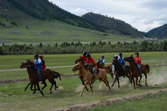 Traditional Altai Sport Games