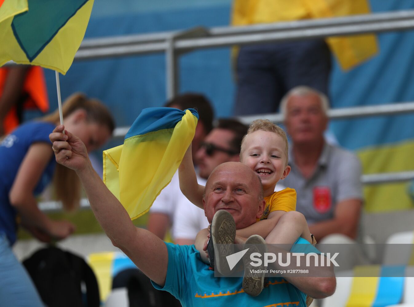 Football. UEFA Euro-2016. Ukraine vs Poland