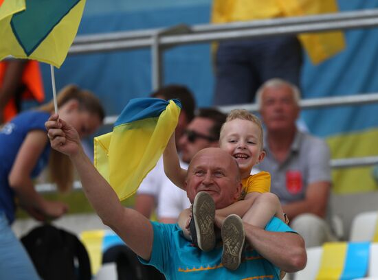 Football. UEFA Euro-2016. Ukraine vs Poland