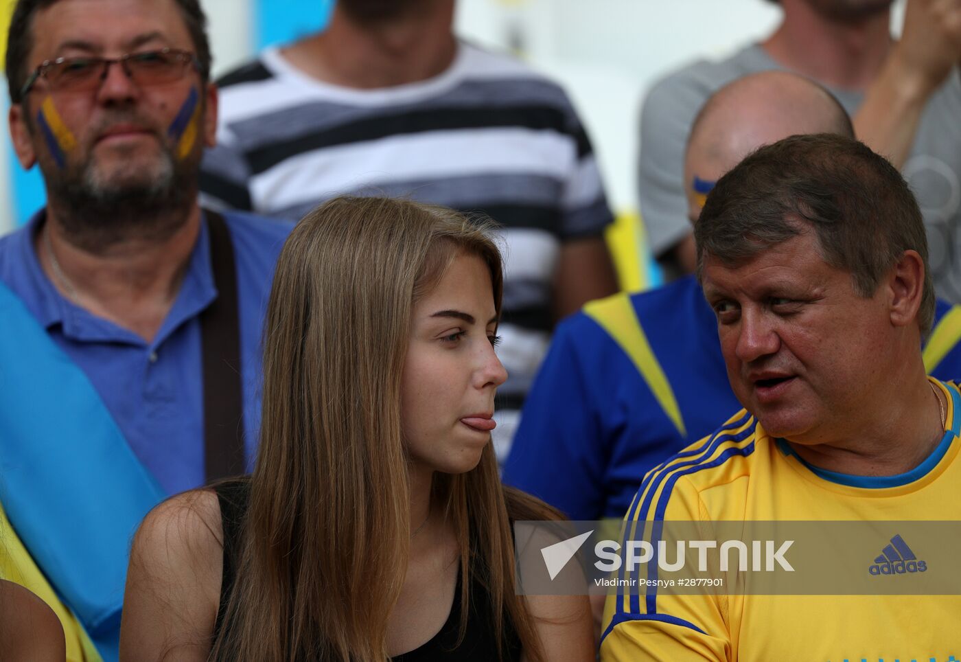 Football. UEFA Euro-2016. Ukraine vs Poland