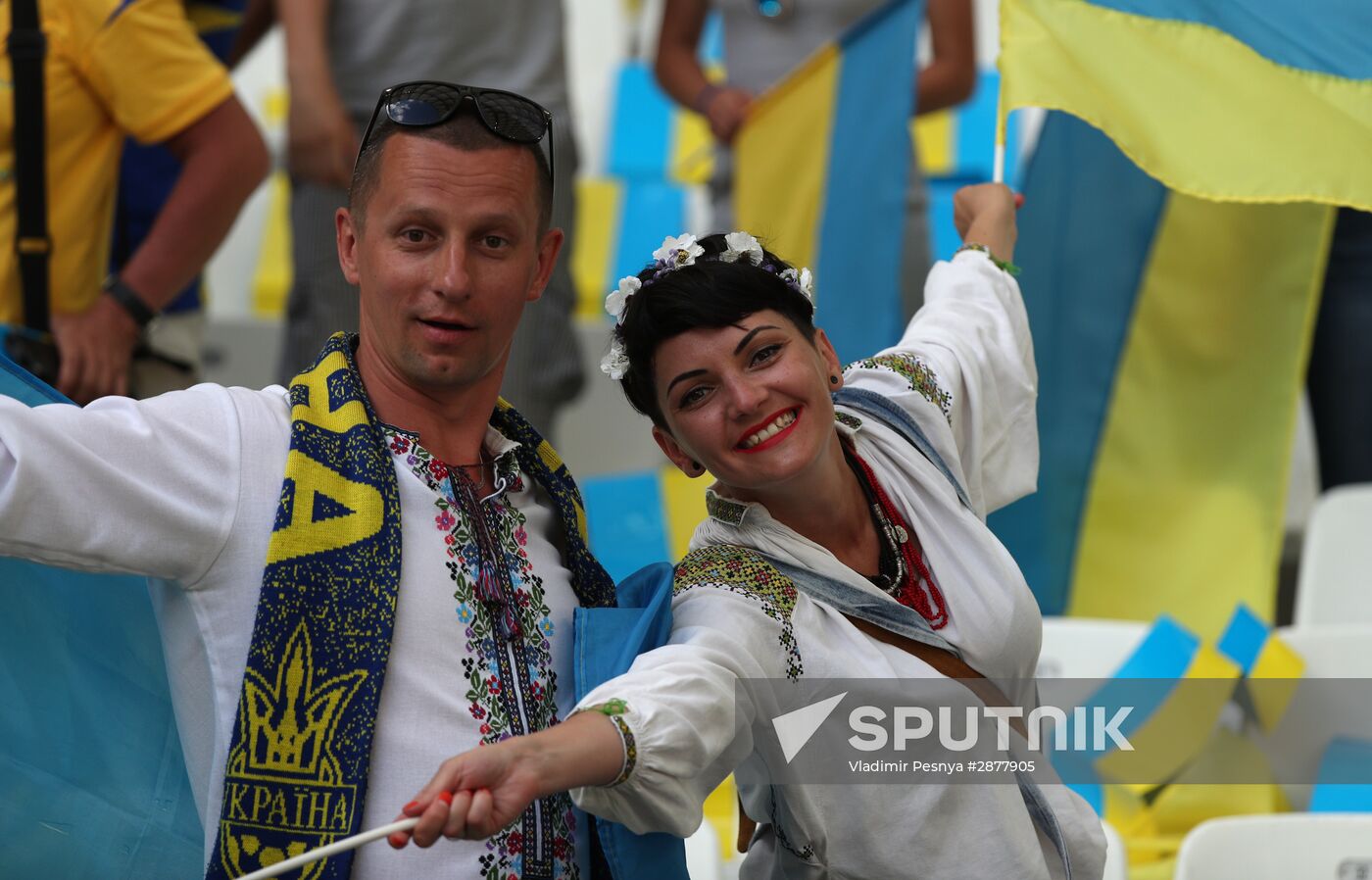 Football. UEFA Euro-2016. Ukraine vs Poland