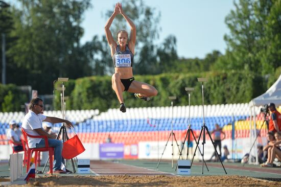 Russian Athletics Championships. Day Two