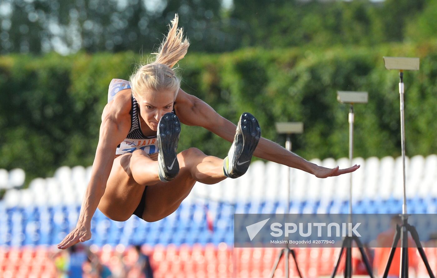 Russian Athletics Championships. Day Two