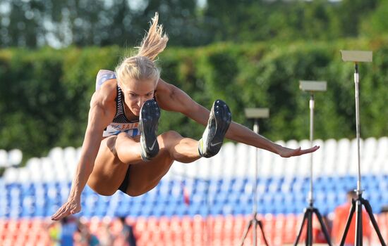 Russian Athletics Championships. Day Two