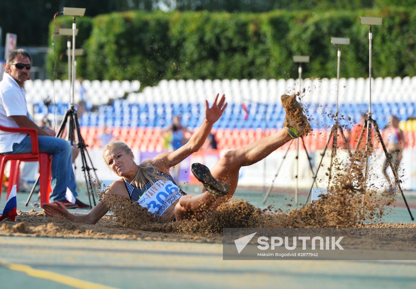 Russian Athletics Championships. Day Two