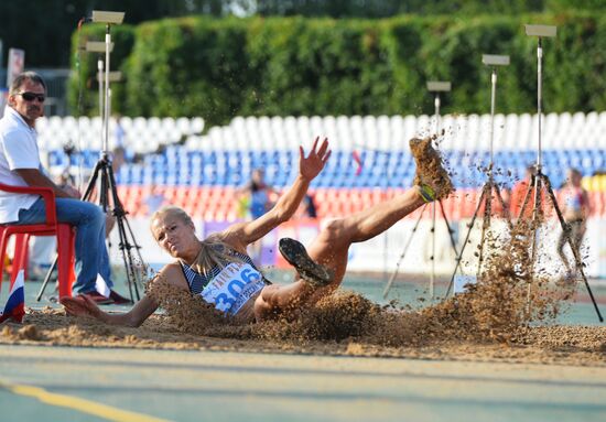 Russian Athletics Championships. Day Two