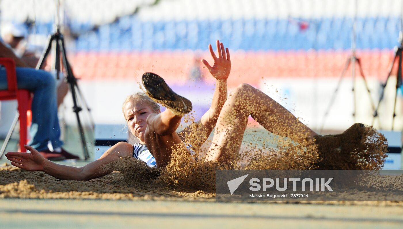Russian Athletics Championships. Day Two