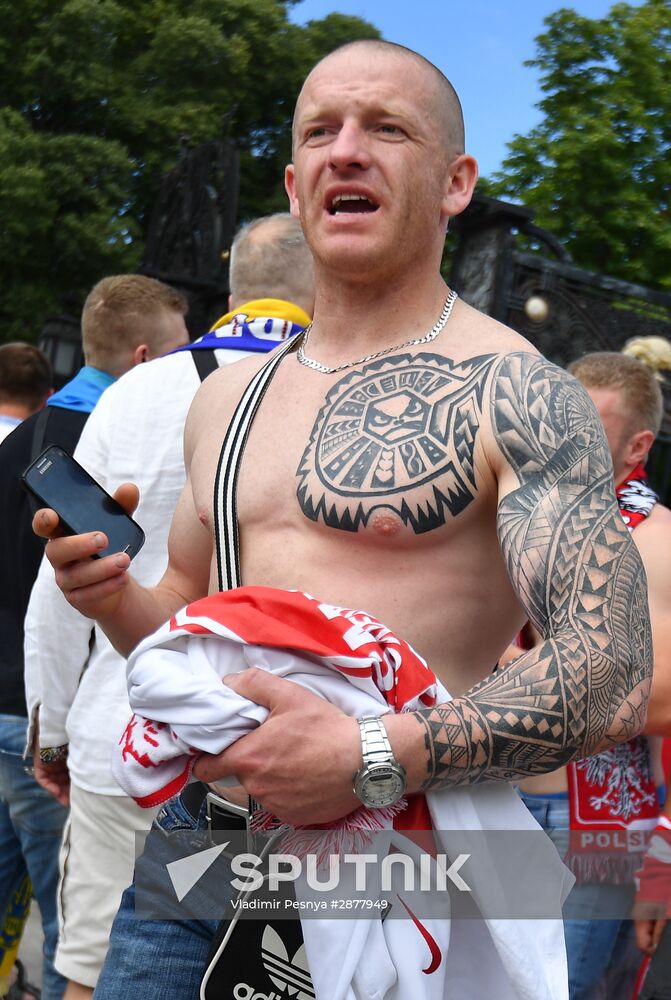 Football. UEFA Euro-2016. Ukraine vs Poland