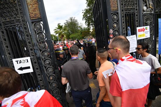 Football. UEFA Euro-2016. Ukraine vs Poland