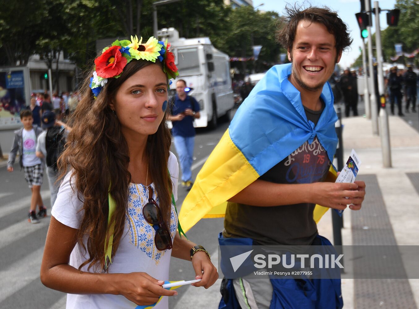 Football. UEFA Euro-2016. Ukraine vs Poland