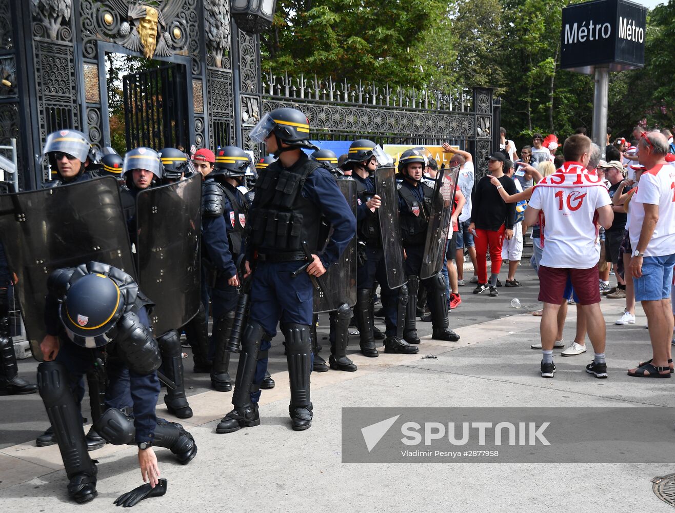 Football. UEFA Euro-2016. Ukraine vs Poland
