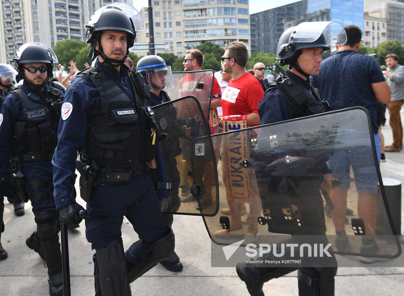 Football. UEFA Euro-2016. Ukraine vs Poland