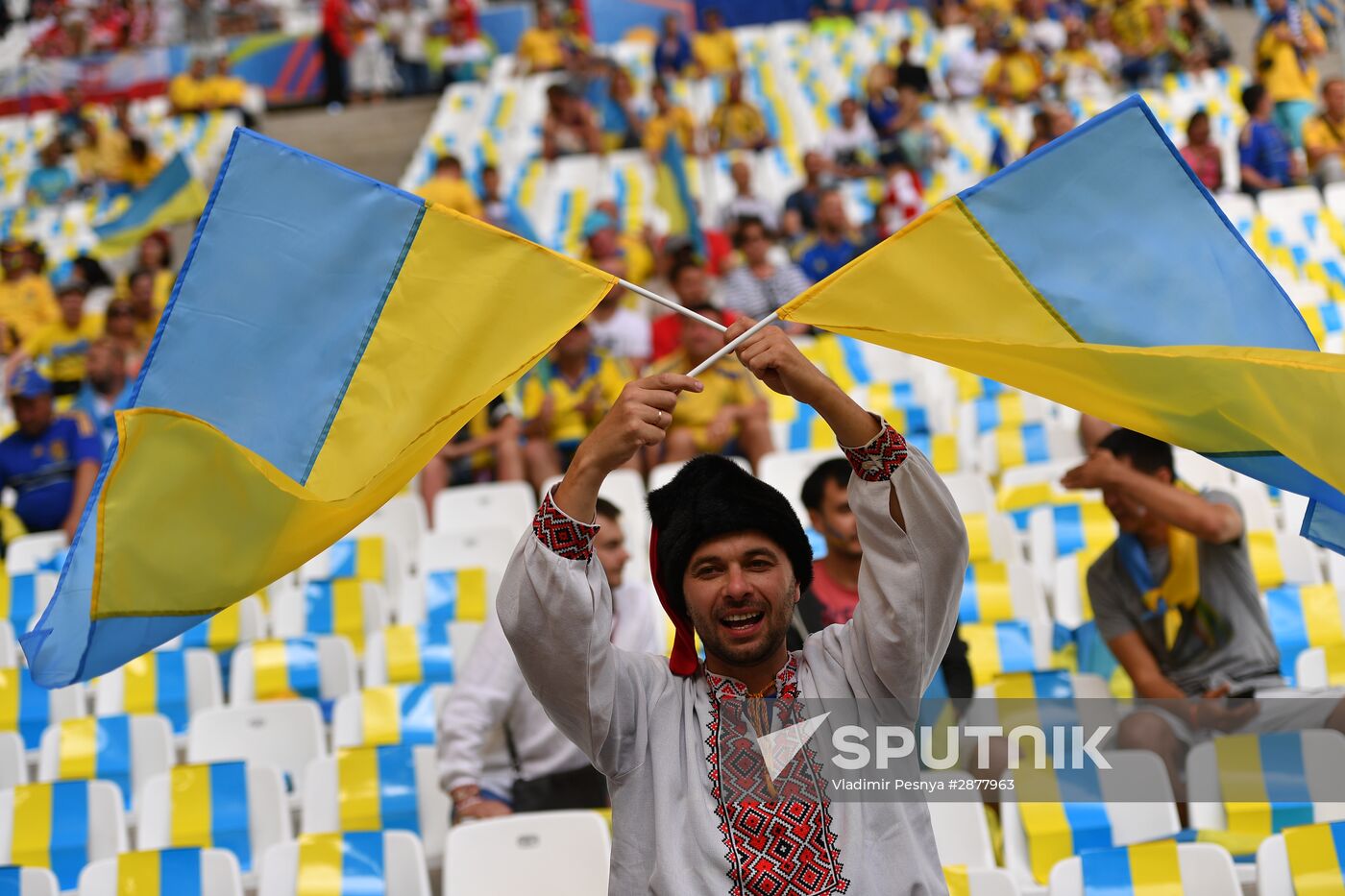 Football. UEFA Euro-2016. Ukraine vs Poland