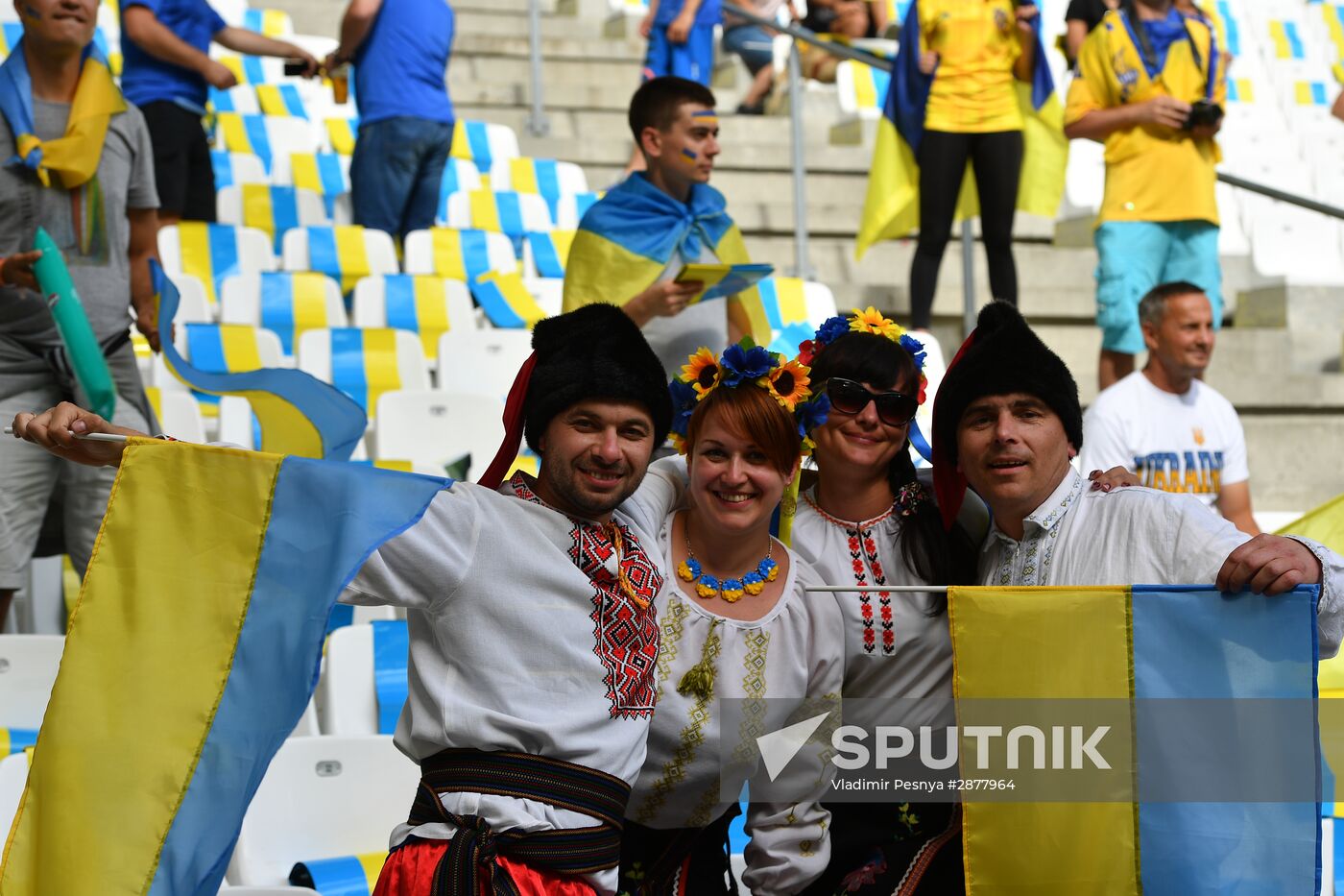 Football. UEFA Euro-2016. Ukraine vs Poland