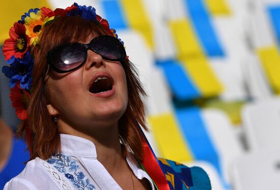 Football. UEFA Euro-2016. Ukraine vs Poland