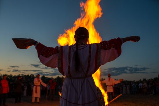 Summer Solstice Festival of Ethnic Cultures in Omsk region