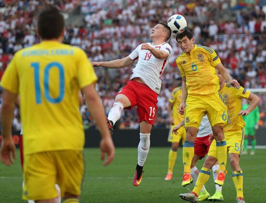 Football. UEFA Euro 2016. Ukraine vs Poland