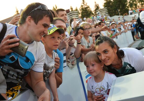 Russian Athletics Championships. Day Two
