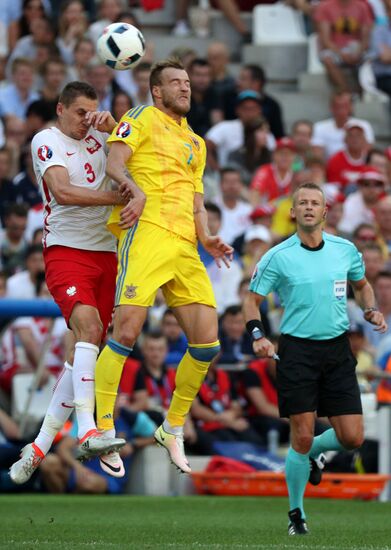 Football. UEFA Euro 2016. Ukraine vs Poland
