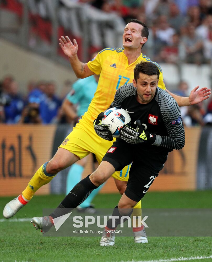 Football. UEFA Euro 2016. Ukraine vs Poland