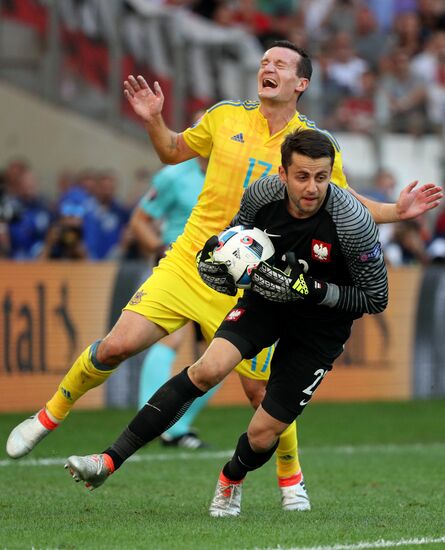 Football. UEFA Euro 2016. Ukraine vs Poland