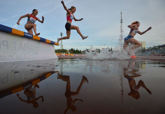 Russian Athletics Championships. Day Two