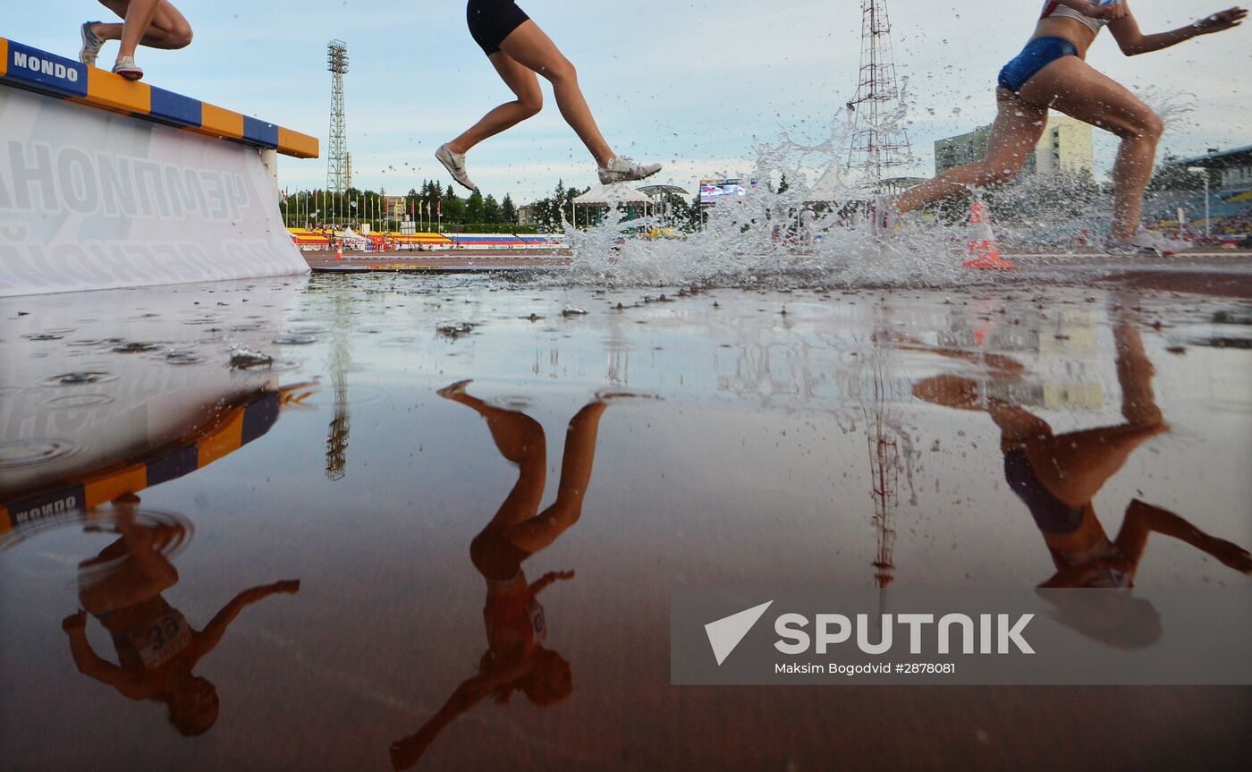 Russian Athletics Championships. Day Two