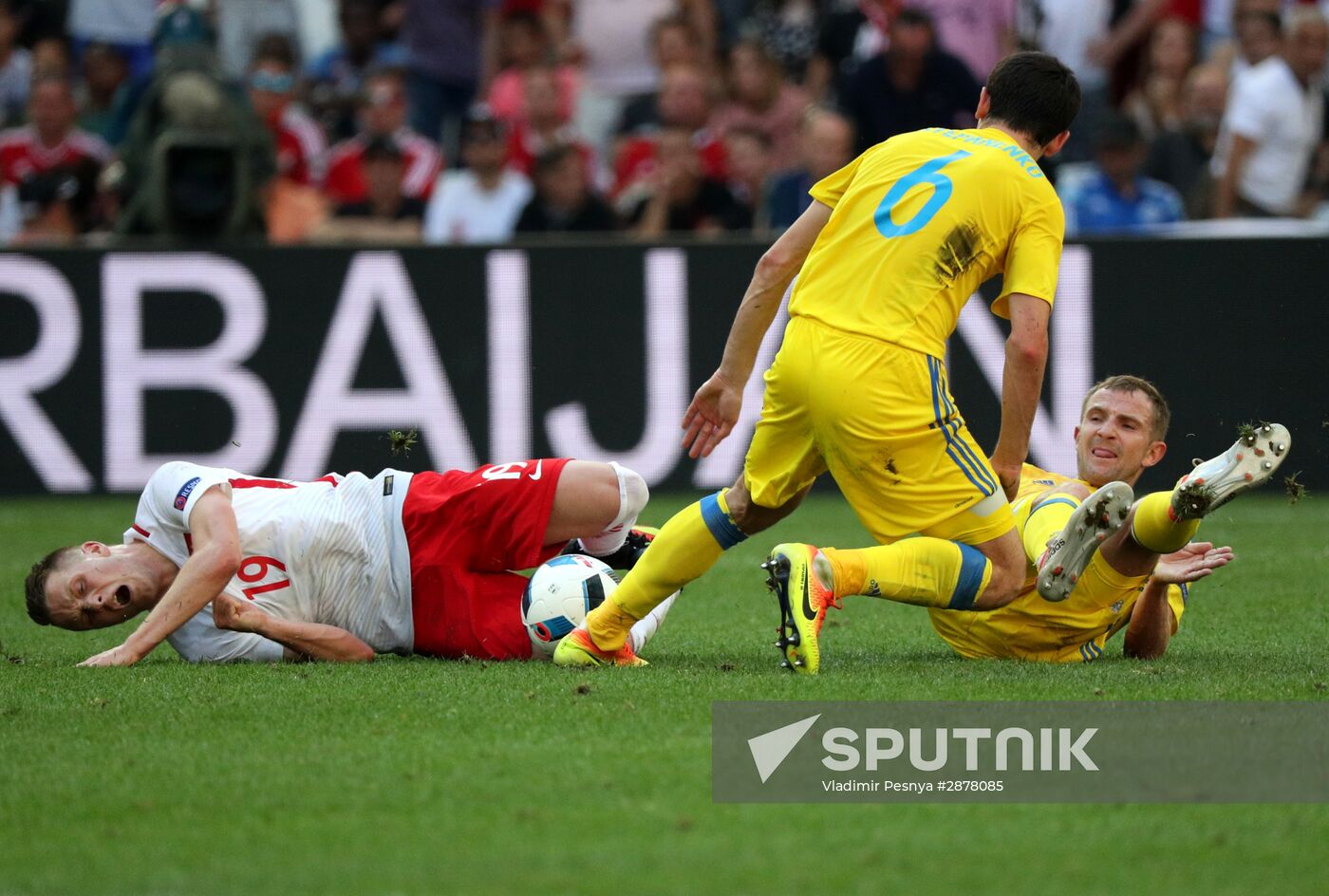 Football. UEFA Euro 2016. Ukraine vs Poland
