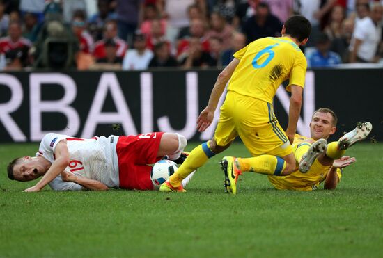 Football. UEFA Euro 2016. Ukraine vs Poland