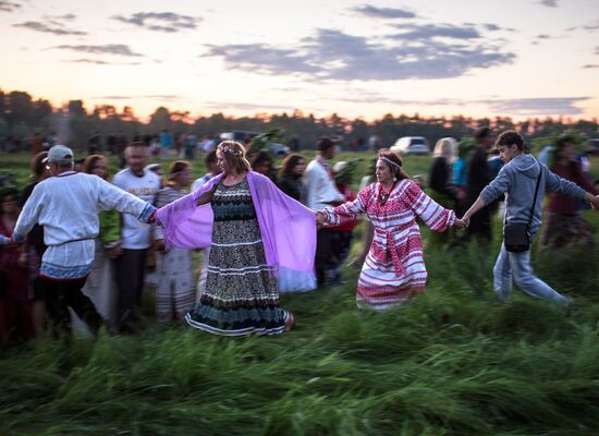 Summer Solstice Festival of Ethnic Cultures in Omsk Region